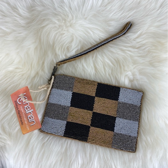 KC Malhan Hand Beaded Wristlet - Picture 2 of 12